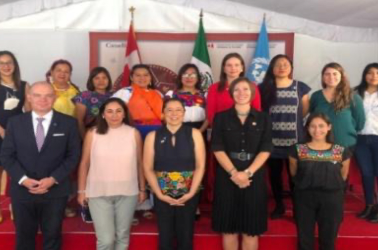 La Embajada de Canadá en México y UNODC reconocen el líderazgo de las mujeres indígenas