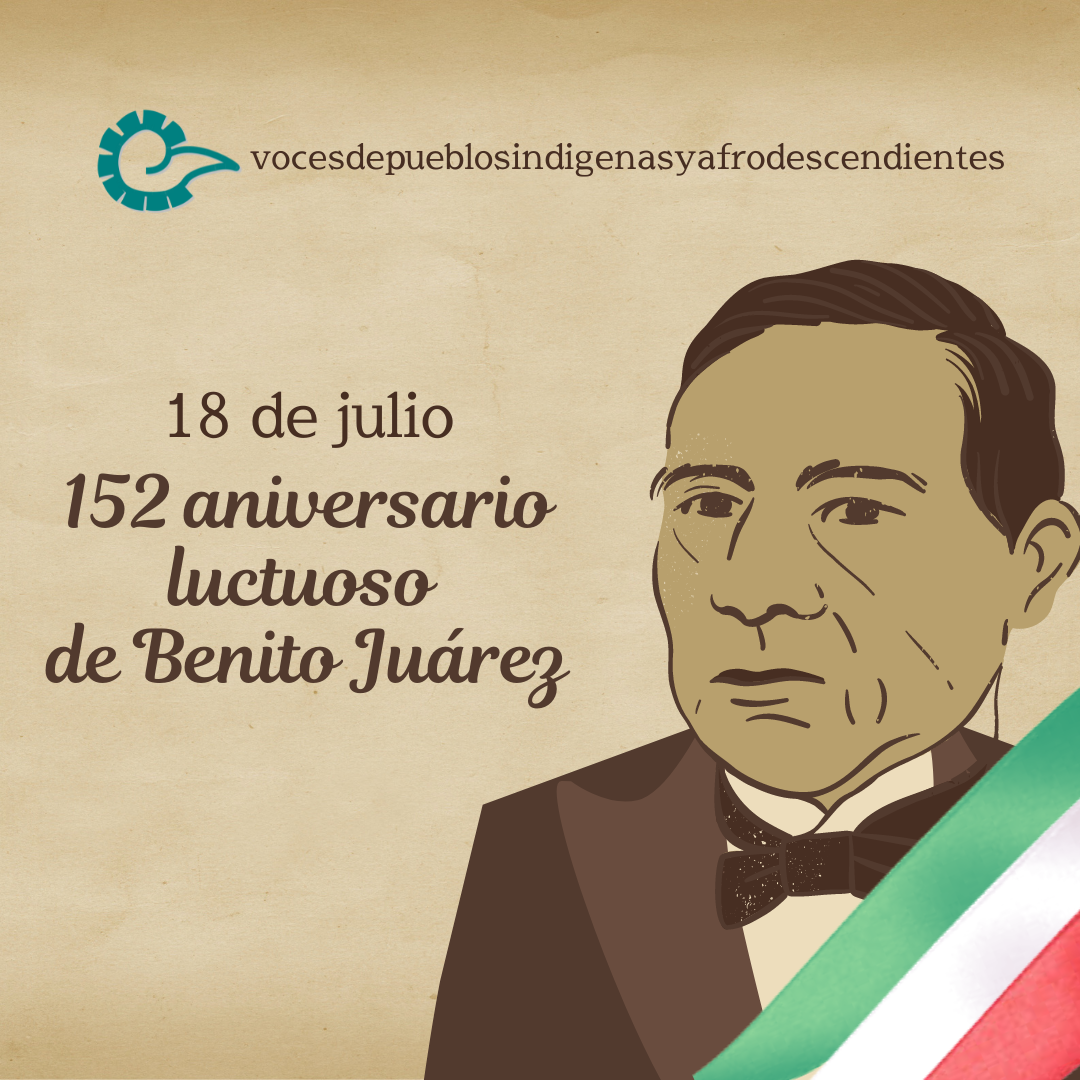 152 Aniversario Luctuoso de Benito Juárez, Benemérito de las Américas