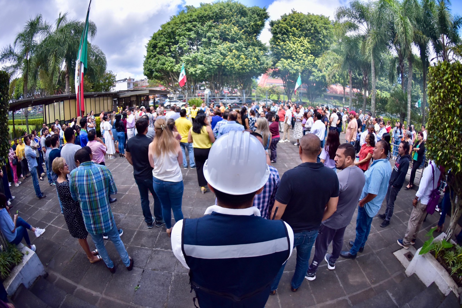 Participa Congreso de Veracruz en simulacro nacional