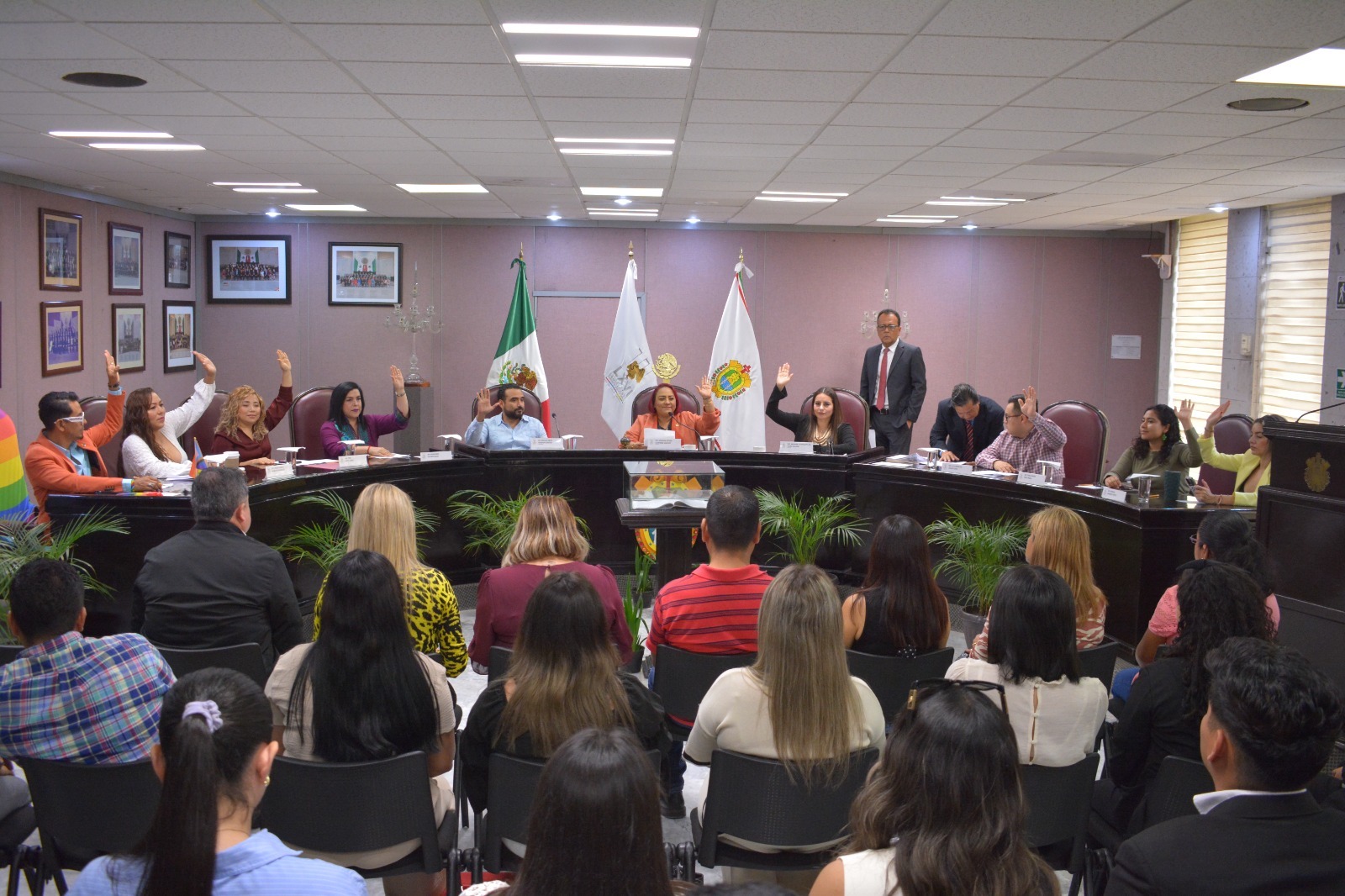 Recibe Congreso de Veracruz el VI Informe del Presidente de la República